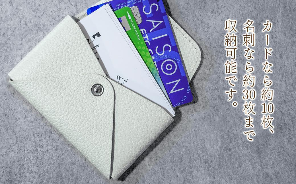 本革 カード 名刺入れ 日本製 レザー 革製品 カードケース Liete vivid イエロー