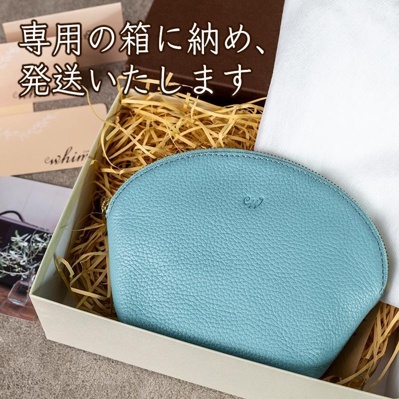 本革 ラウンドポーチ 日本製 レザー 革製品 ポーチ 化粧ポーチ 旅行 トラベル 出張 Liete vivid イエロー
