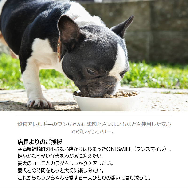 愛犬ごはん【ひとつごはん】うまぽてとオリジナルブレンド500g 無添加 馬肉 厳選素材 ドッグフード