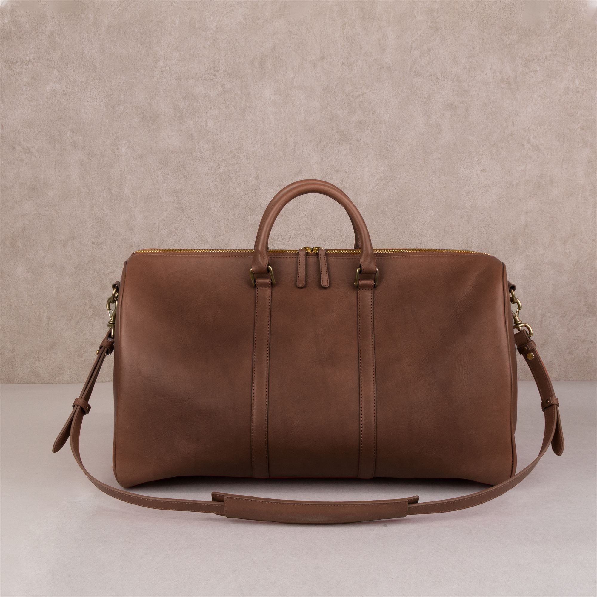 ボストンバッグ 本革 日本製 レザー 旅行 カバン トラベルバッグ  WH-24 ブラウン