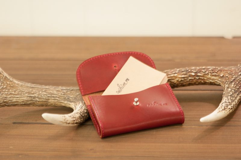 本革 名刺入れ 日本製 レザー 革製品 高級 ビジネス Bliss ピット鞣し WH-07 ナチュラル