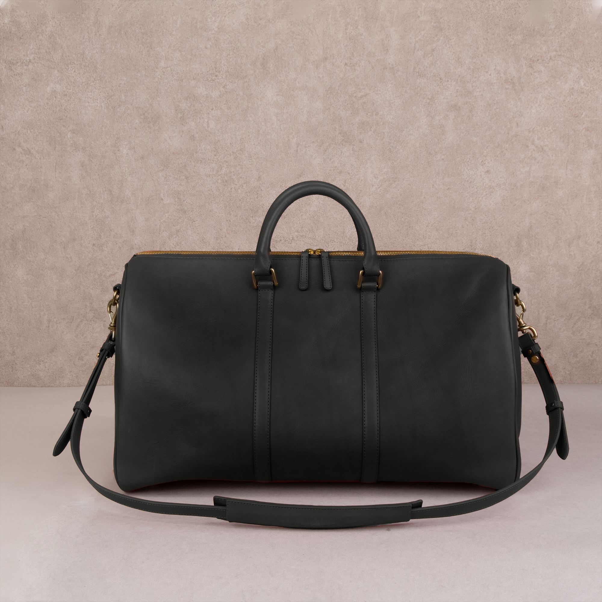 ボストンバッグ 本革 日本製 レザー 旅行 カバン トラベルバッグ  WH-24 ブラック