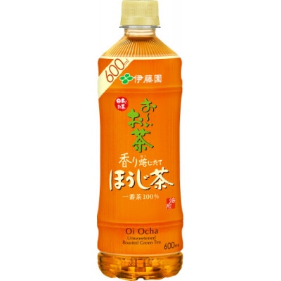 【毎月定期便】おーいお茶　ほうじ茶600ml24本全3回【4008876】