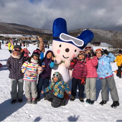 〈峰山高原リゾートホワイトピーク〉スキー場1日リフト券　5枚【1363858】