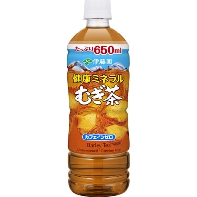 【兵庫県神河町】健康ミネラルむぎ茶650ml　48本(2ケース)　伊藤園【1143944】