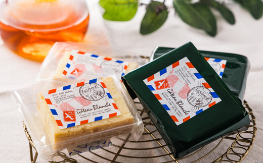 ガトーブランシュ　12個箱入り(プレーン6個・抹茶6個)【配送不可地域：離島】【1488052】