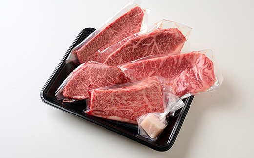 神戸ビーフサーロインステーキ200g、イチボ、ミスジ、ランプ、ヒウチ100g各1枚　兵庫県産【配送不可地域：離島】【1131672】