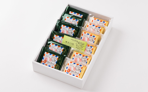 ガトーブランシュ　12個箱入り(プレーン6個・抹茶6個)【配送不可地域：離島】【1488052】