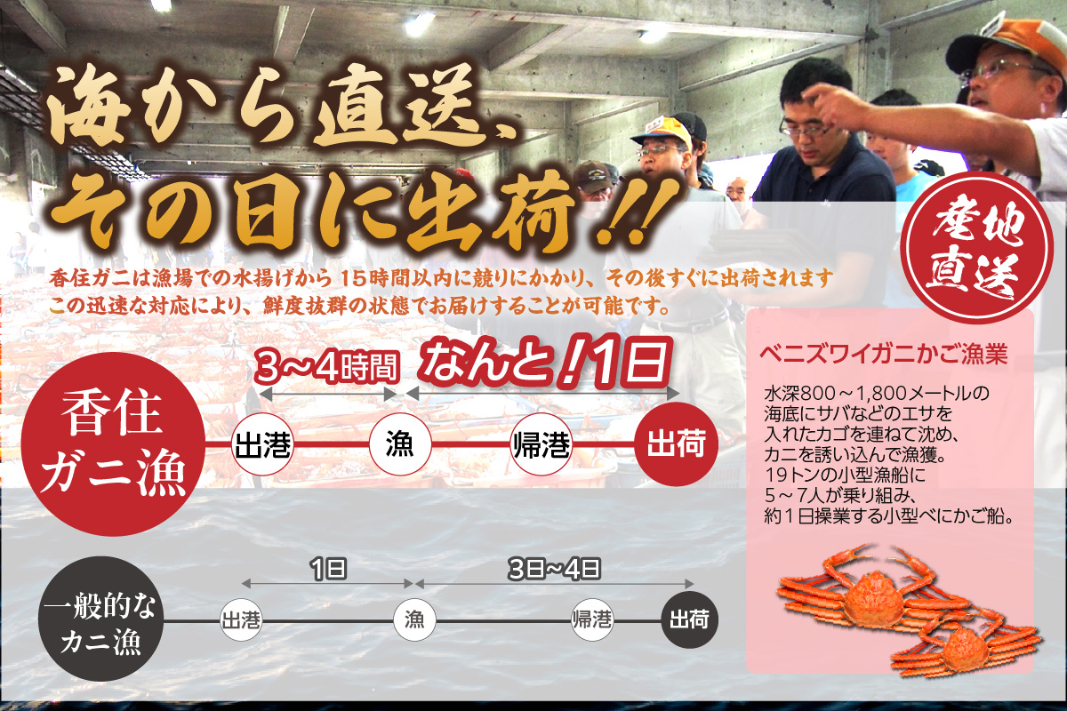 【香住ガニ棒身・バラ身セット400g（棒身100g×2P バラ身100g×2P 合計4P） 冷凍】ご入金確認後順次、順次発送予定 カニの本場 香住産 大人気  おすすめ 最上質な香住ガニを釜茹で カニの旨味と甘味が抜群 丁寧にむき身したフレッシュ棒身とバラ身のセット 兵庫県 香住 香美町 足 爪 身 脚 ボイル かに カニ 蟹 マルヤ水産 16000円 11-22