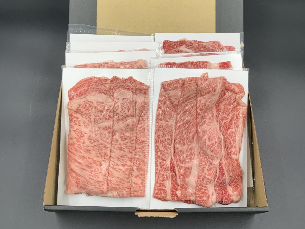 【高島屋選定品】【神戸牛 霜降りすき焼きセット】冷凍 神戸ビーフ 但馬牛 神戸牛 和牛 牛 牛肉 霜降り すき焼き ロース 肩ロース 食べ比べ 人気 国産 お取り寄せ グルメ 但馬 神戸 冷凍 兵庫県 香美町 高島屋 20000円 79-27