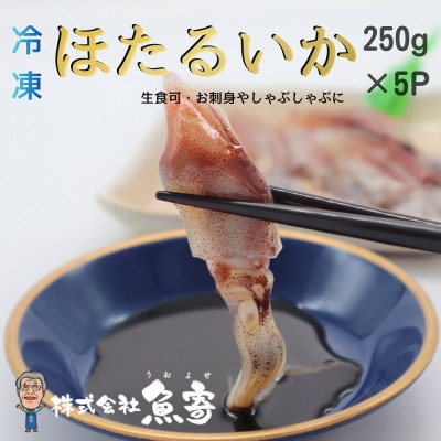 ほたるいか 250g×5P【配送不可地域：離島】【1746838】