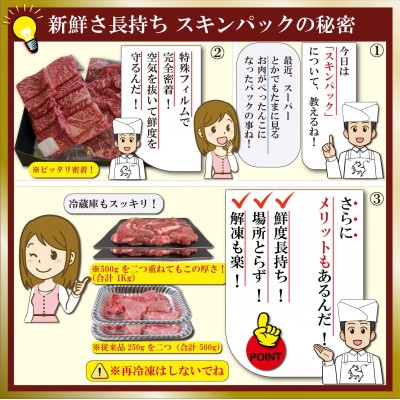 神戸牛 しゃぶしゃぶ・すき焼き用セット 計1Kg SOSS5【2026年4月より順次発送】【配送不可地域：離島】【1687007】