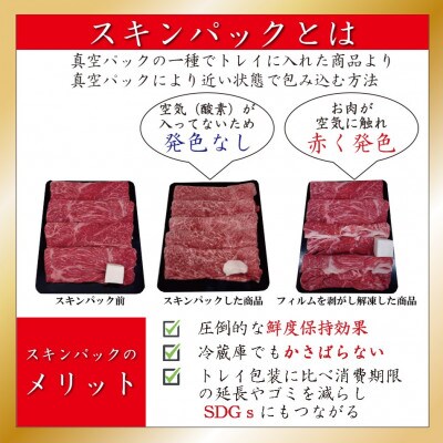 神戸牛　すき焼き＆切り落とし肉セット　合計1100g　SOS3【配送不可地域：離島】【1517920】