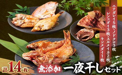 【潮の香　一夜干しセット】原材料は新鮮な魚と塩のみの無添加!【配送不可地域：離島】【1433951】