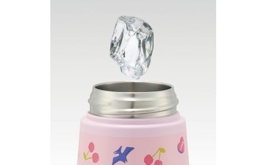 ダイカットストローステンレスボトル 370ml ハッピー＆スマイル 〈スケーター skater〉 恐竜 ダイナソー 水筒 ステンレスボトル 奈良県 奈良市 なら 9-115