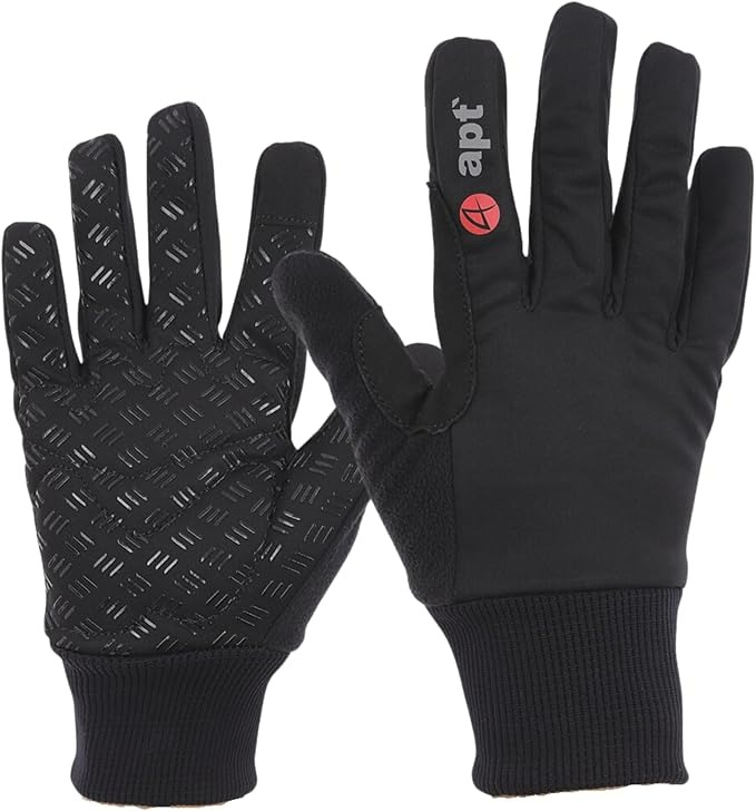 apt'サイクルグローブ 【XLサイズ・ブラック】冬 冬用 温かい 多機能防寒グローブ 防寒 防風 耐久性 高機能 自転車 サイクルスポーツ タッチパネル対応 W-FITG 奈良県 奈良市 なら 11-125
