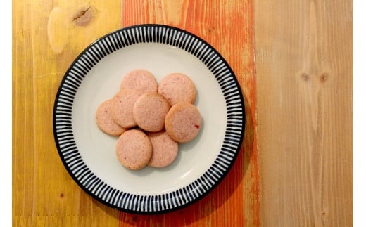 食べ比べ 40枚クッキー2種「古都華いちご＆グルテンフリーきな粉」計2袋 奈良おおの農園 奈良県 奈良市 なら I-308