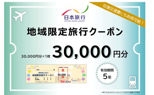 日本旅行 地域限定旅行クーポン 30,000円 E-40