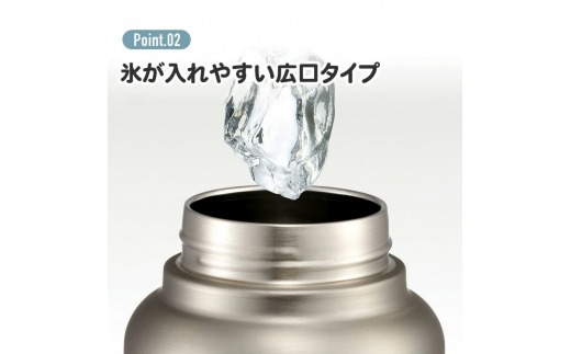 ハンドル付ワンプッシュダイレクトボトル 1000ml 保冷専用シルバー STD10H_4973307596742 スケーター株式会社 奈良県 奈良市 なら 11-026