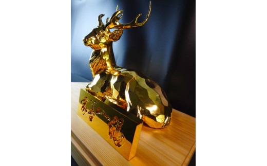 W-03 幞éãéã¶ç¥é¹¿ (çŽéã¡ããããã¬ããªã«) å¥è¯åž æéäŒç€Ÿ é«å±±åäŒ å¥è¯ äžå圫 çŽé 24k ã¡ããã¬ããªã« çœ®ç© ãªã