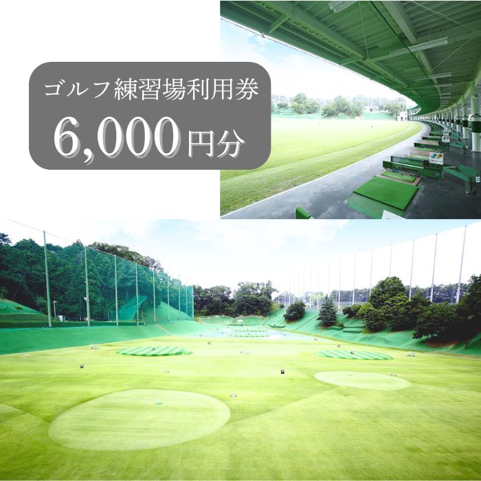 H-74 ゴルフ練習場利用券【6,000円分】