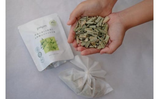 jiwajiwa 大和番茶に浸る。奈良薬草風呂 20日分 キハダ葉ブレンド＆マコモ葉ブレンド詰め合わせ K-27