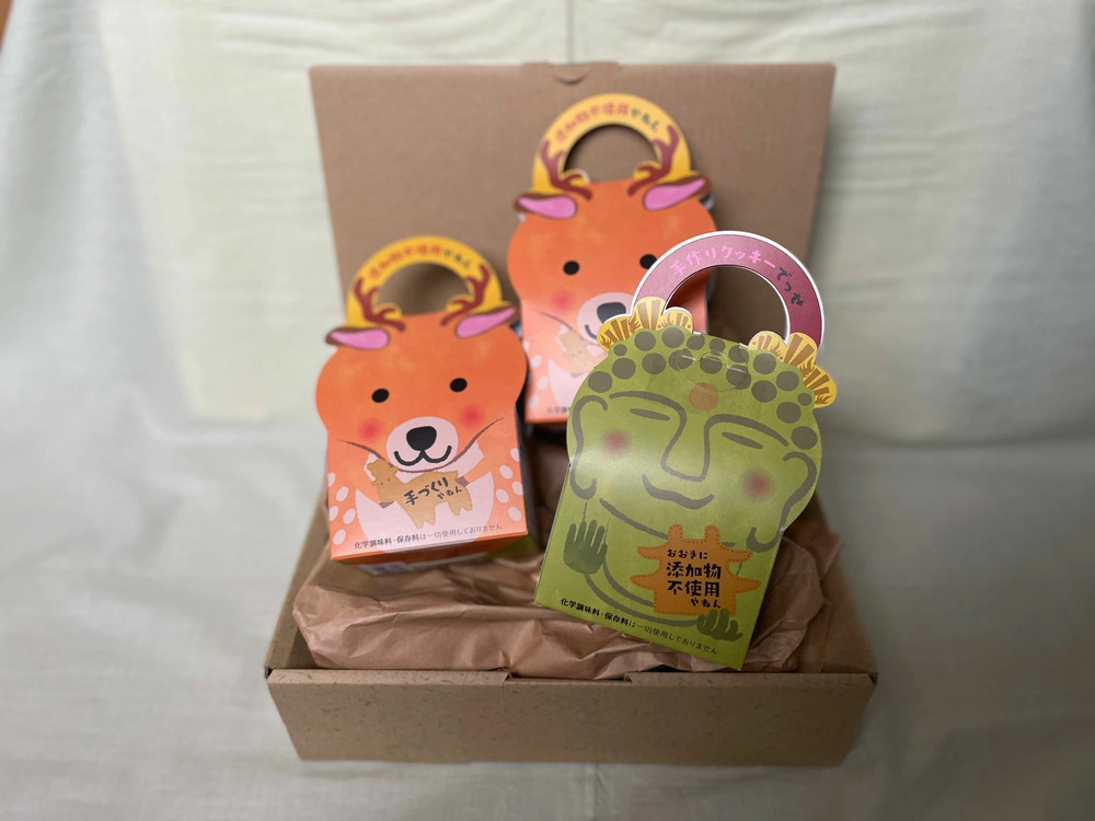 奈良公園クッキー（10枚入り×3個）パルメット株式会社 奈良県 奈良市 なら 5-032