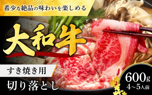 I-276 大和牛すき焼き（しゃぶしゃぶ）用切り落とし 600g　肉の河内屋