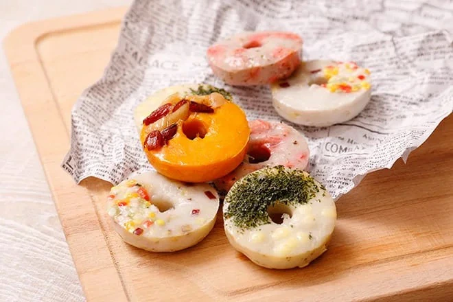 さつま揚げ [ドーナツみたいなさつま揚げ「ネリング」(8個入り)] 魚万商店 奈良県 奈良市 なら 9-004