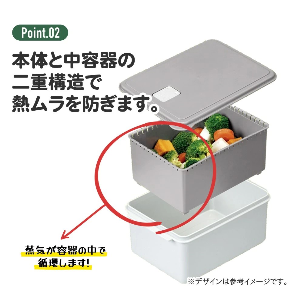 レンジ 調理 時短 調理器具 簡単調理 「電子レンジスチーム調理」1000ml 保存容器 グレー キッチン用品 チキン 野菜 魚 調理 簡単 ヘルシー おしゃれ シンプル 蒸し 温野菜 便利 料理 グッズ 便利 スケーター株式会社 652110 奈良県 奈良市 なら 4-014