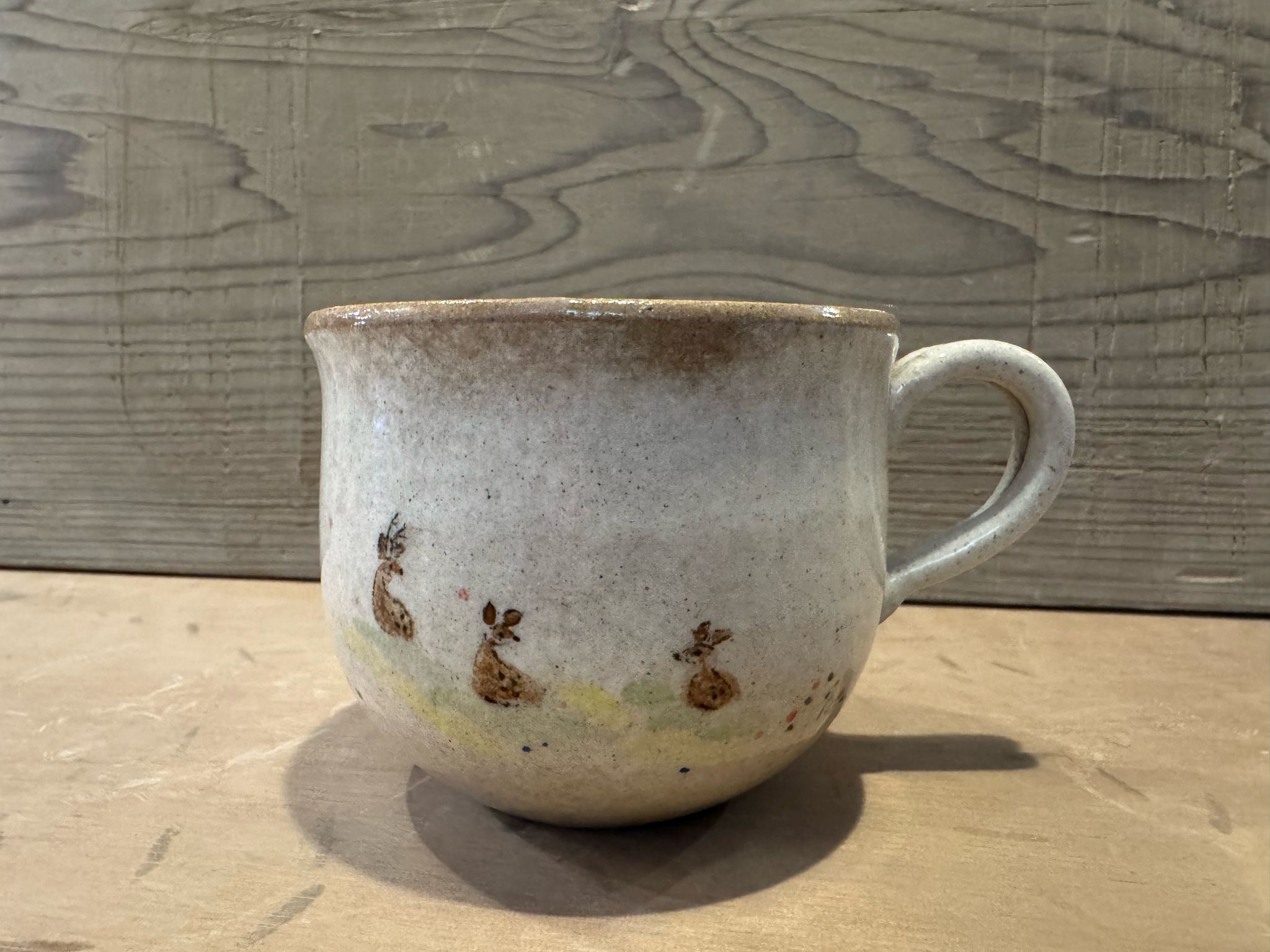 伝統工芸・赤膚焼き マグカップ 赤膚焼大塩正史陶房 奈良県 奈良市 なら 17-034