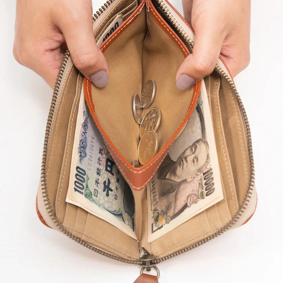 本革L型財布 HARUHINO 奈良県 奈良市 なら 38-003