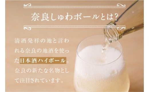 日本酒 お酒 アルコール 奈良しゅわボールセット（春鹿超辛口2本、古都華サイダー3本） 株式会社 泉屋 J-61