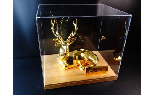 W-03 幞éãéã¶ç¥é¹¿ (çŽéã¡ããããã¬ããªã«) å¥è¯åž æéäŒç€Ÿ é«å±±åäŒ å¥è¯ äžå圫 çŽé 24k ã¡ããã¬ããªã« çœ®ç© ãªã