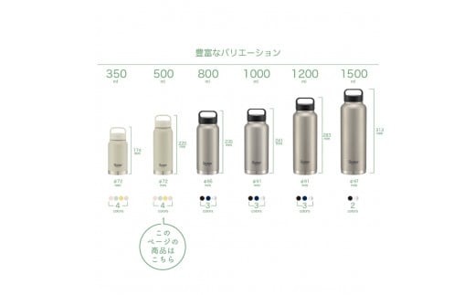 スクリューハンドル付きマグボトル500ml 保温保冷くすみグリーン STSC5_4973307579189 スケーター株式会社 奈良県 奈良市 なら 8-014