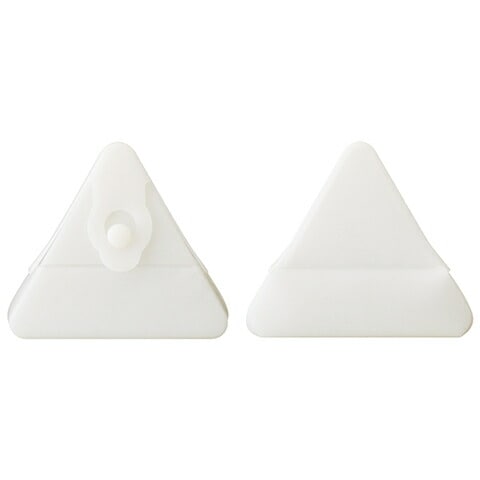 シリコンおにぎりラップ ２個 ●ホワイト● 電子レンジOK 繰り返し使える 冷凍保存OK 食洗機対応〈スケーター株式会社〉 奈良県 奈良市 奈良 なら 4-048