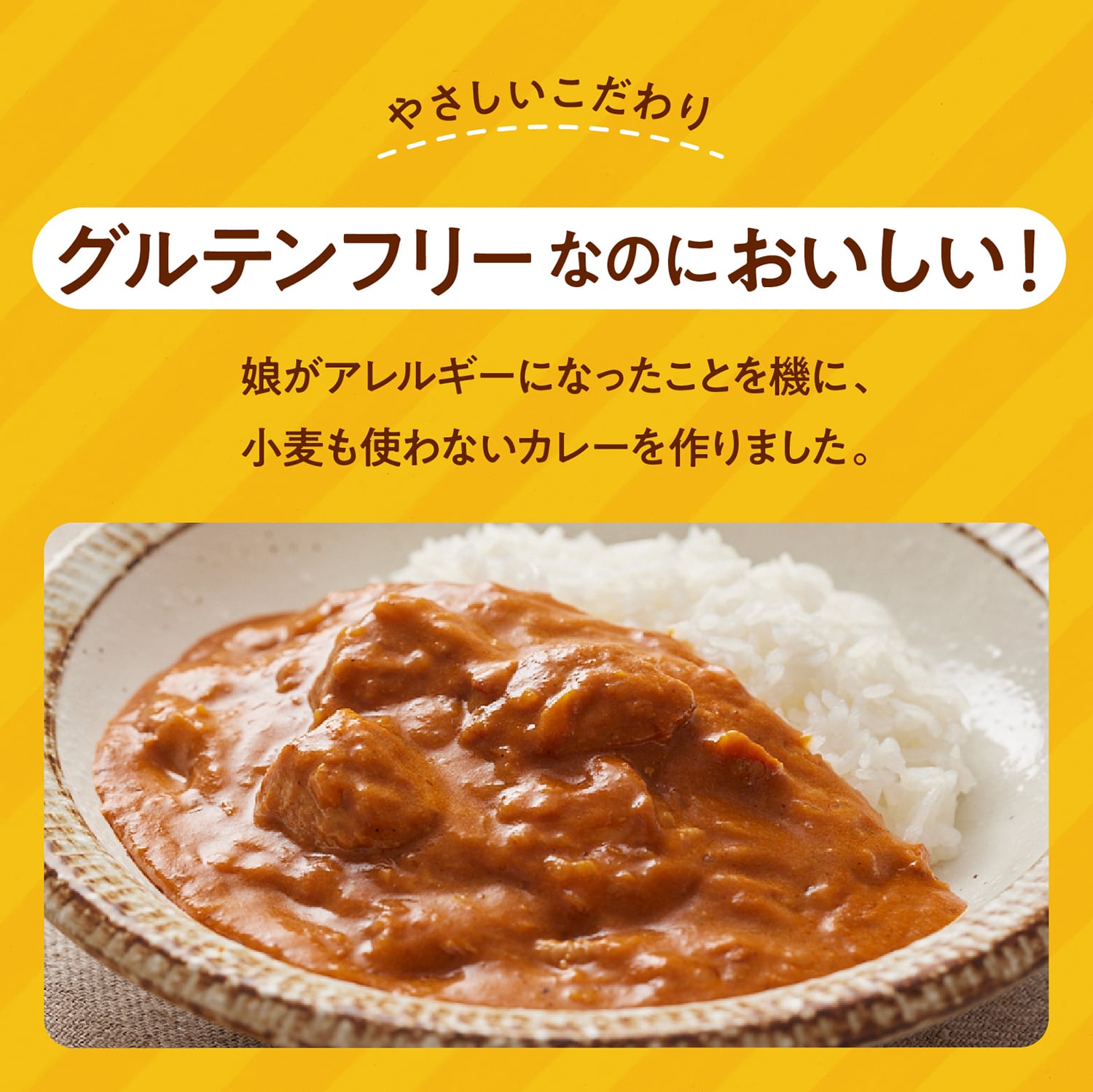 定期グルテンフリー バターチキンカレー 180g×2袋毎月×10回コース 奈良おおの農園 奈良県 奈良市 なら N-11