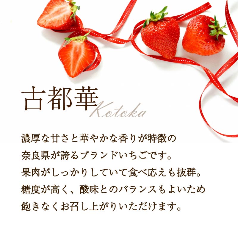 いちご 古都華 500g 250g×2パック Lサイズ以上 250g 2027年 1月発送 小分け パック フルーツ 果物 スイーツ 甘い いちご 苺 イチゴ お取り寄せ 大粒 朝採り フルーツ 果物 国産 冷蔵配送 送料無料 高級 家庭用 ケーキ お菓子 使用 500g 6000円 奈良県 奈良市