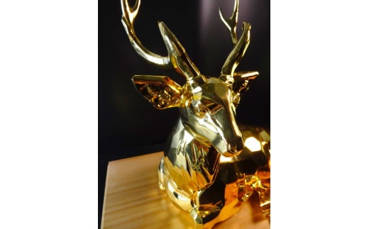 W-03 幞éãéã¶ç¥é¹¿ (çŽéã¡ããããã¬ããªã«) å¥è¯åž æéäŒç€Ÿ é«å±±åäŒ å¥è¯ äžå圫 çŽé 24k ã¡ããã¬ããªã« çœ®ç© ãªã