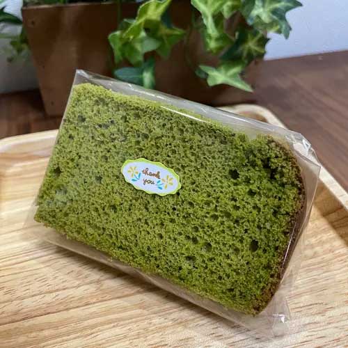 米粉の抹茶シフォンケーキ ゆうちゃんファーム 奈良県 奈良市 なら 7-203