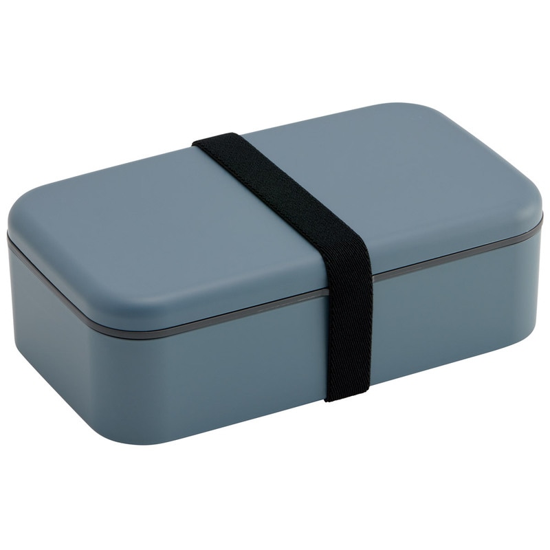 箸付き 弁当箱 1000ml 1段 ランチボックス お弁当 18cm 大人 メンズ バイオマス スケーター skater PLB10HB アッシュブルー 子供 食洗機可 電子レンジ可 仕切付 ランチベルト 〈スケーター株式会社〉 奈良県 奈良市 奈良 なら 6-308

