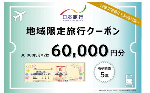 日本旅行 地域限定旅行クーポン 60,000円 C-38