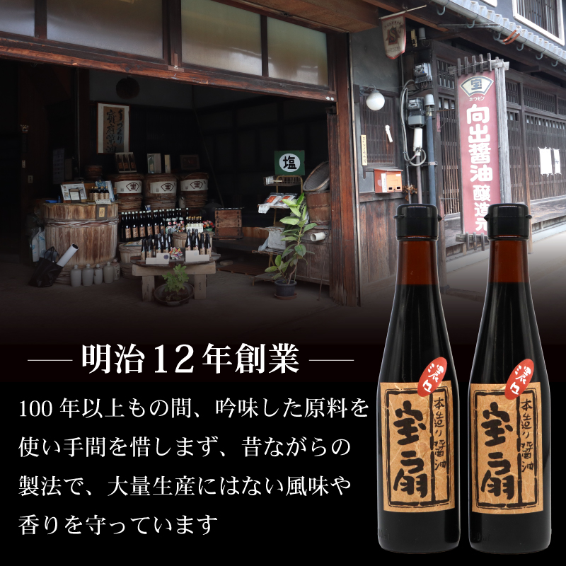 醤油 調味料 向出醤油 詰合せセット 合名会社 向出商店 I-52