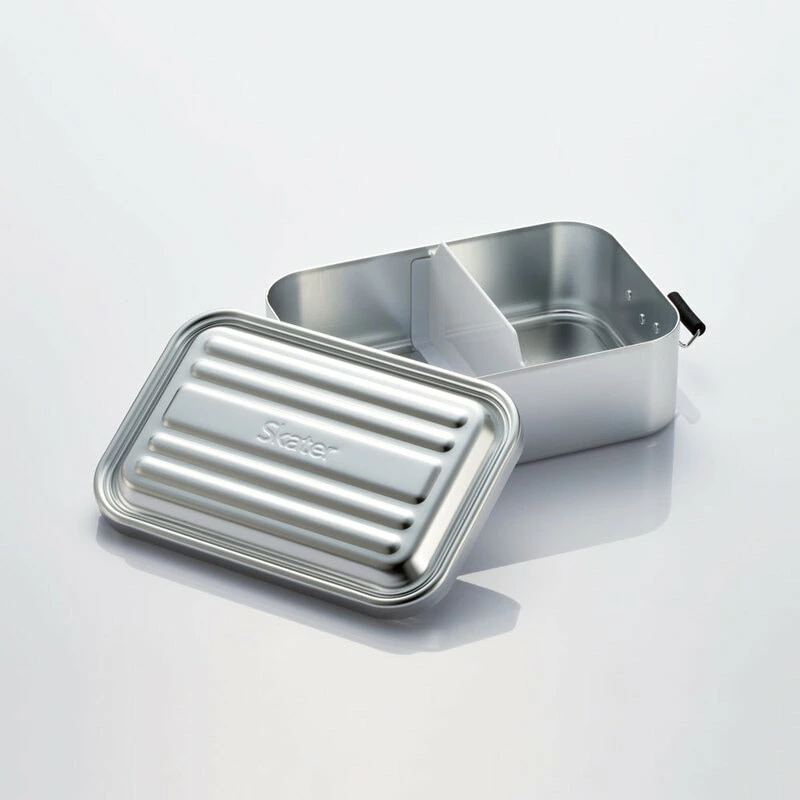 弁当箱 深型アルミランチボックス 1段 1200ml シルバー 〈スケーター株式会社〉 弁当箱 弁当 アルミ製 大容量 おしゃれ メンズ レディース ランチボックス 奈良県 奈良市 奈良 なら AFTD12 596490 11-089