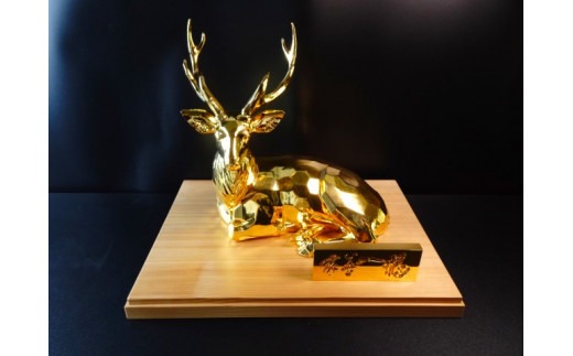 W-03 幞éãéã¶ç¥é¹¿ (çŽéã¡ããããã¬ããªã«) å¥è¯åž æéäŒç€Ÿ é«å±±åäŒ å¥è¯ äžå圫 çŽé 24k ã¡ããã¬ããªã« çœ®ç© ãªã