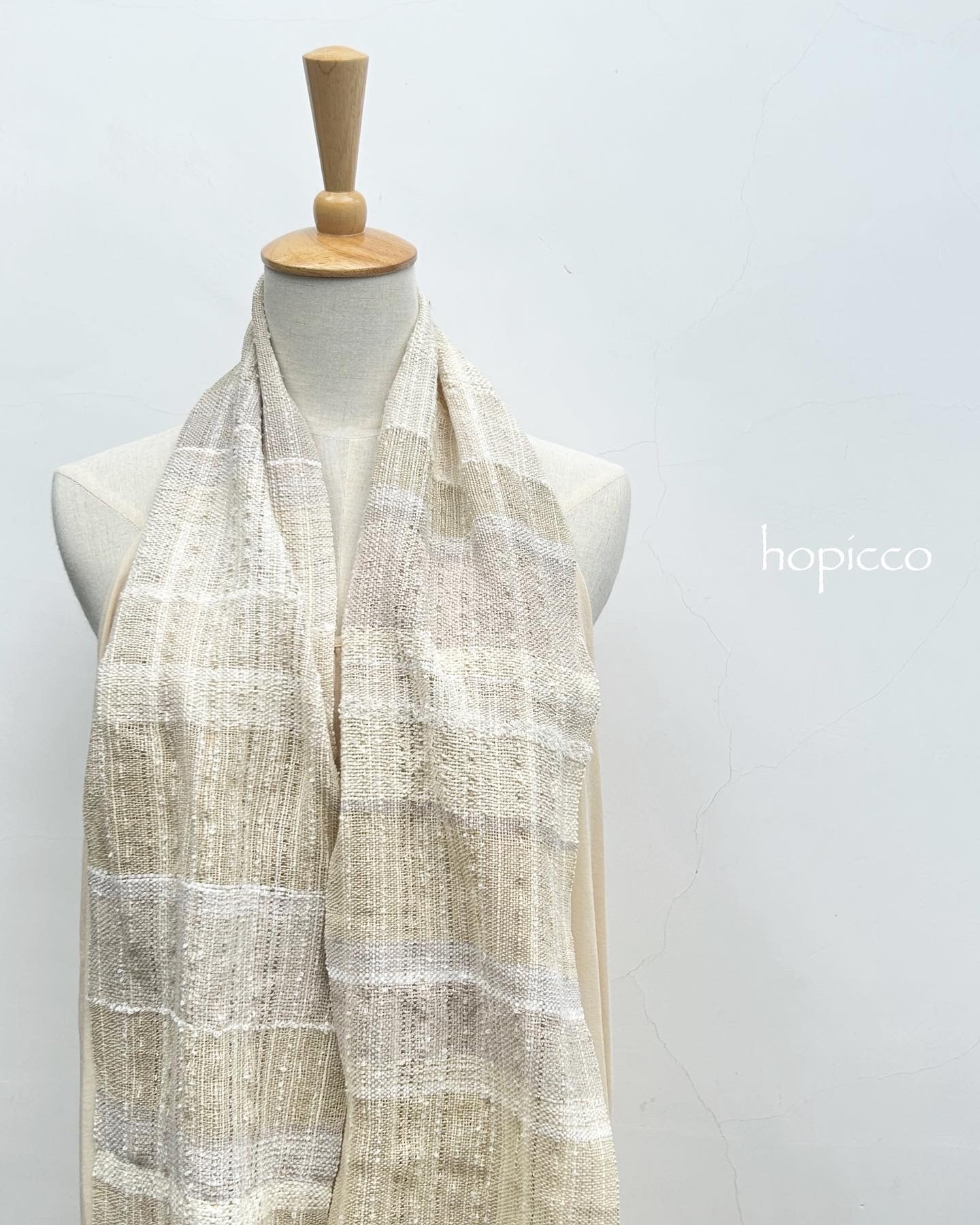 ストール（ベビーアルパカ）20cm×160cm 茶系 合同会社工藝舎 奈良県 奈良市 なら 50-029