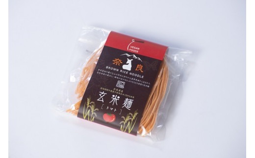 T-42 玄米麺6種類in印籠箱セット(栽培期間中農薬不使用玄米100％)