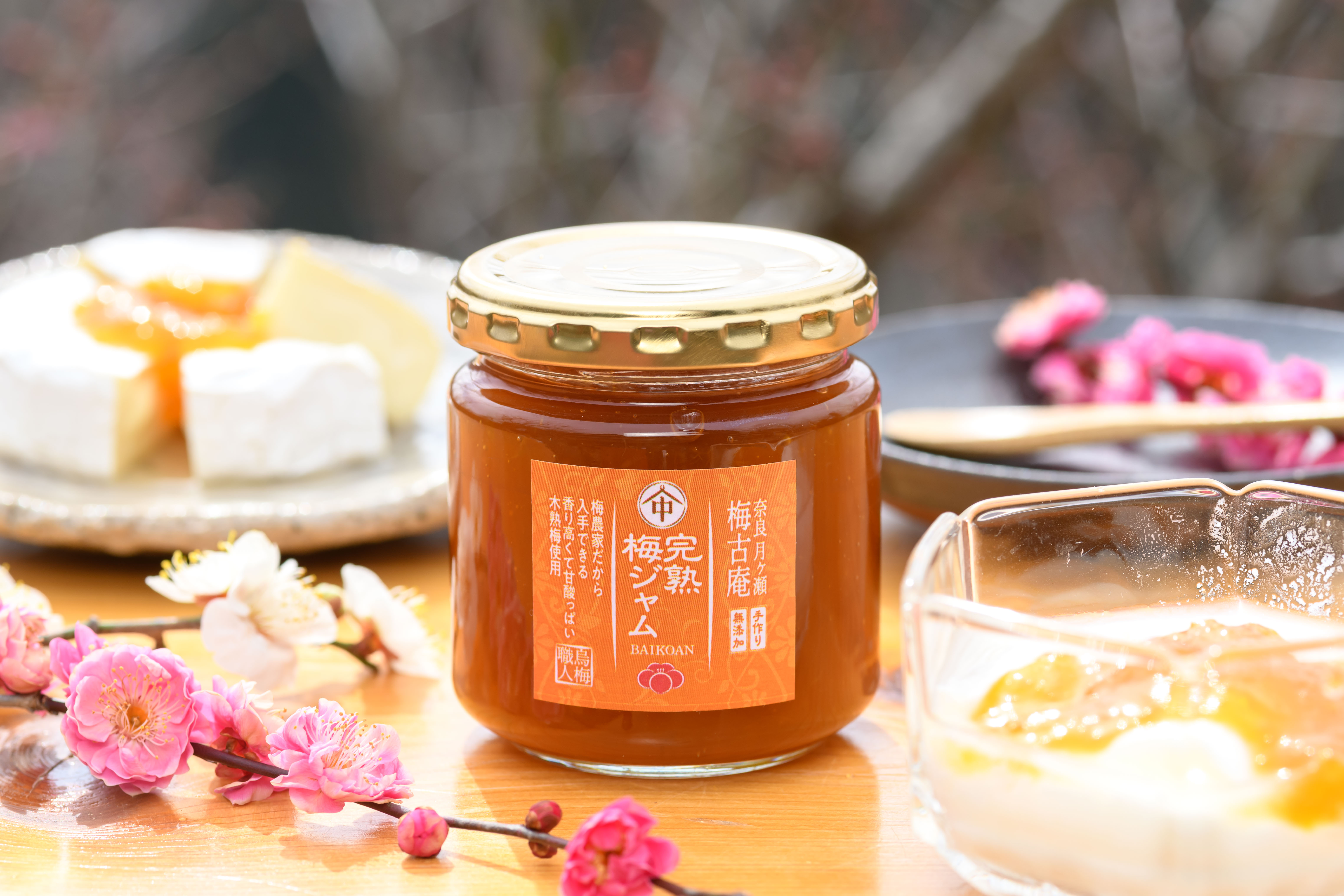 完熟梅ジャム（大）無添加 お徳用 梅古庵 奈良県 奈良市 なら 5-017