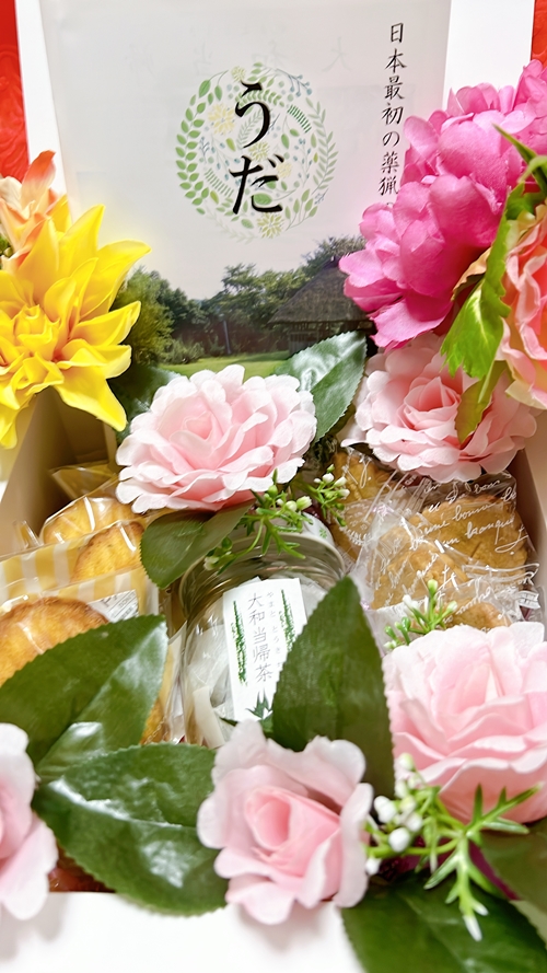 大和当帰 焼菓子 セット 中／エクステ フィナンシェ クッキー お茶 プレゼント お土産 お取り寄せ 奈良県 宇陀市