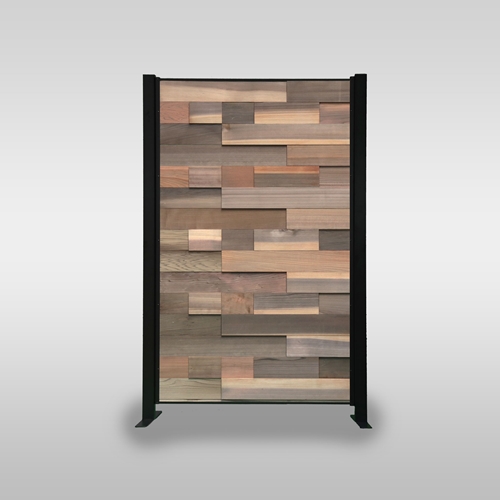 パーテーション 「KUMIKI」 ～組木～ スリム／ＫＩＺＡＩＫＵ Ｃ＋ 無垢 手作り おしゃれ インテリア 奈良県 宇陀市